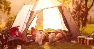 Most comfortable ways to sleep in a tent