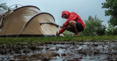 Keep your Tent Dry in the Rain