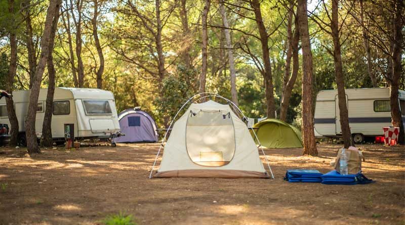 Can you Tent Camp in an RV Spot?