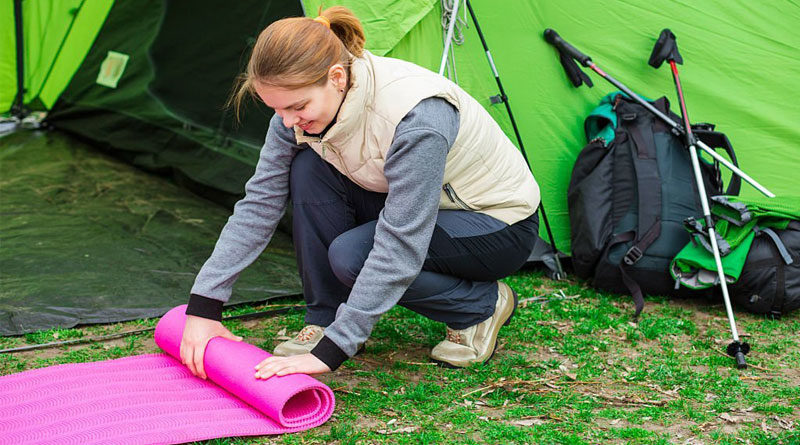 Camping with Yoga Mats instead of Sleeping Pads