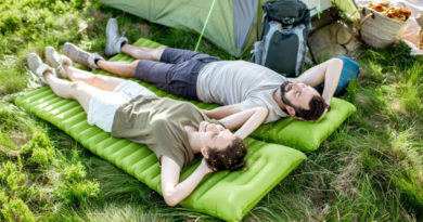 Staying Warm on an Air Mattress while Camping