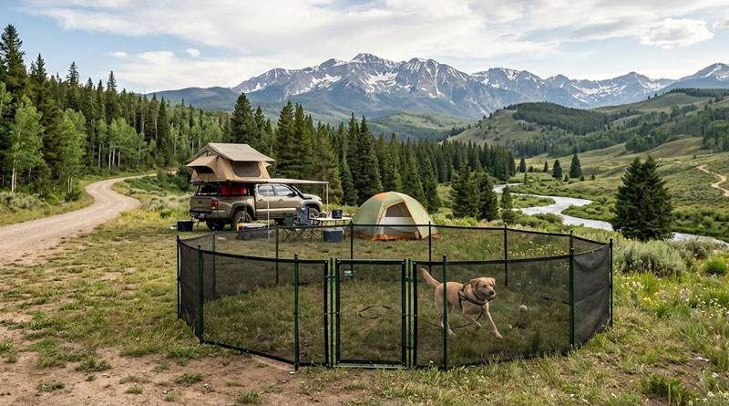 Best Portable Dog Fences For Camping