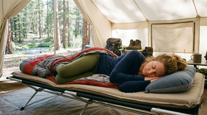 Best Camping Cots For Side Sleepers