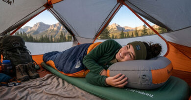 Best Inflatable Camping Pillows