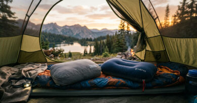 Best Memory Foam Camping Pillows