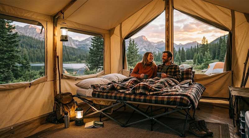 Best Camping Cots for Couples of 2026 Best Camping Cots for Couples