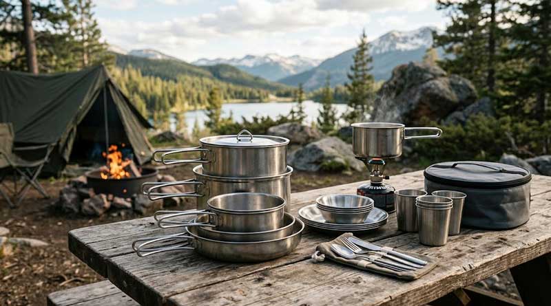 Best Stainless Steel Camping Cookware of 2026 Best Stainless Steel Camping Cookware